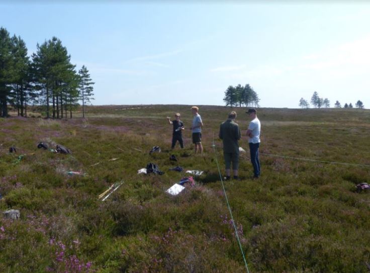 The Purbeck Wildlife Student Environment Research Team (SERT) was part of a research maze engaging families at the BU Festival of Learning. Charles King, the SERT student leader talked to visitors about what the team had discovered about the benefits of grazing for heathland wildlife. 